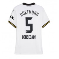 Borussia Dortmund Ramy Bensebaini #5 Tredje Tröja Kvinnor 2024-25 Korta ärmar